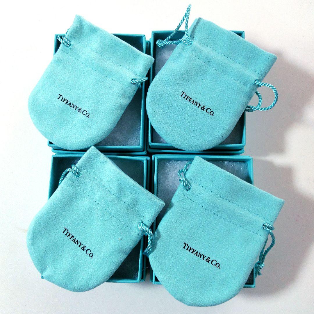 ❤️極美品❤️現行品❤️ティファニー空箱➕巾着袋➕ケアカード✖️ 4セット