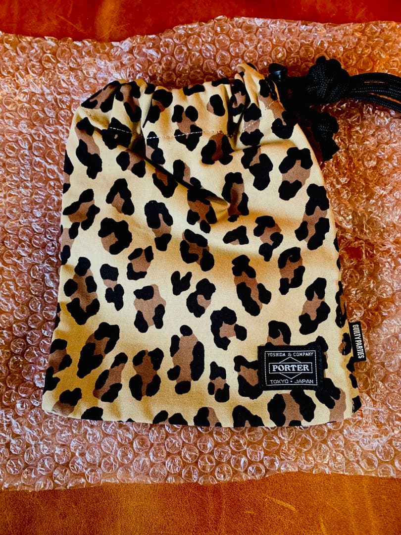 巾着　WAKOMARIA ワコマリア　シープ　レオパード　ミリタリー