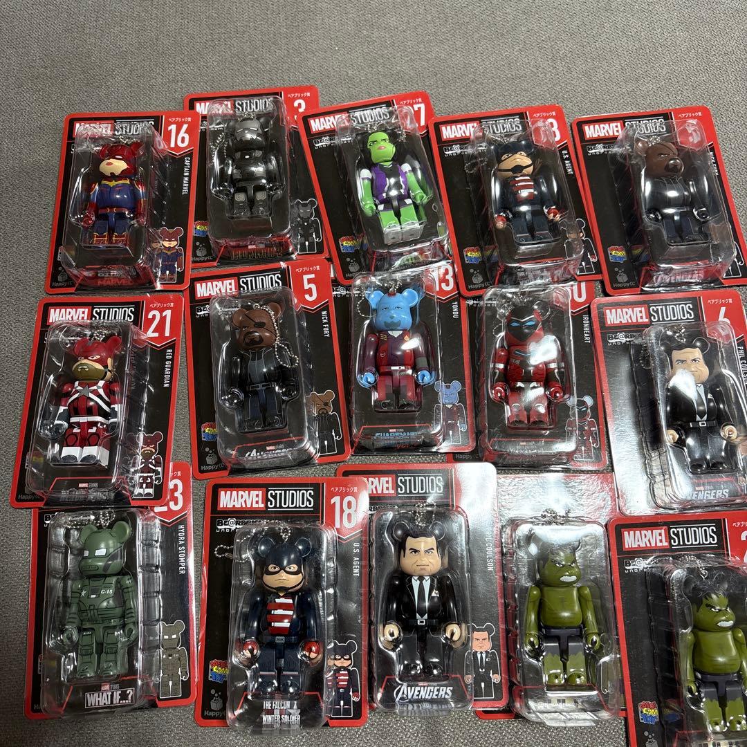 ベアブリック マーベル・スタジオ ラストワン賞 +ベアブリック賞15個セット