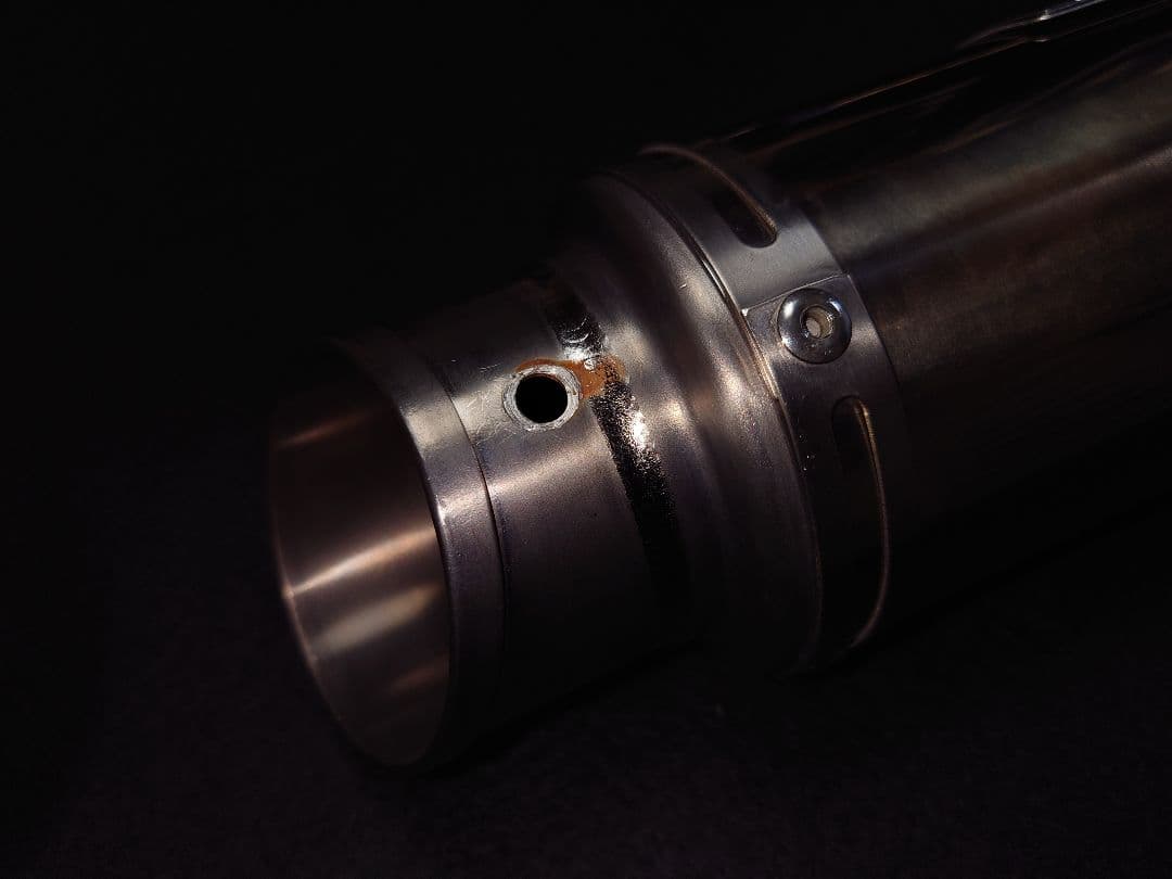 LCI PARTS ショートマフラー　CBR400r(nc56)バッフル2種付き