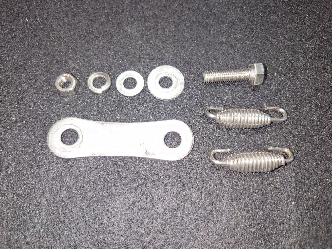 LCI PARTS ショートマフラー　CBR400r(nc56)バッフル2種付き