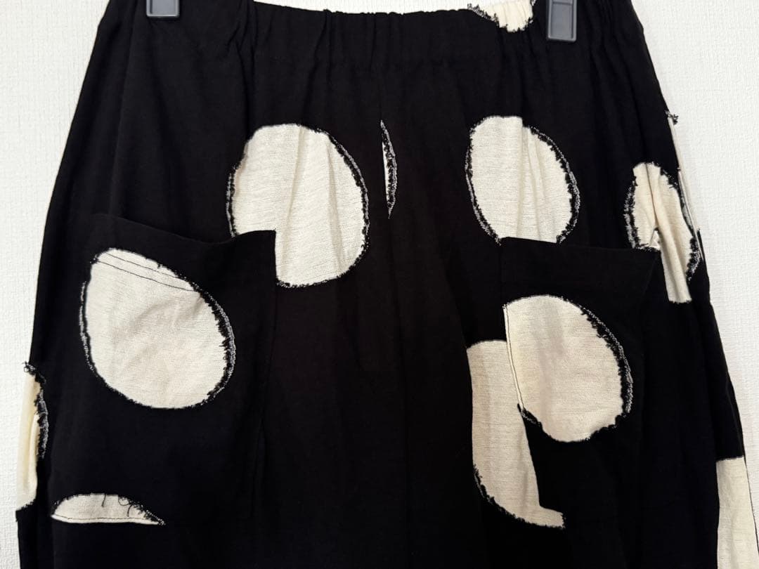 芽風 センソユニコ ドット サルエルパンツ