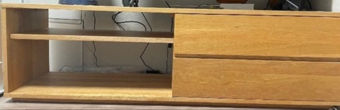 無印良品　テレビ台　ローボード　オーク材