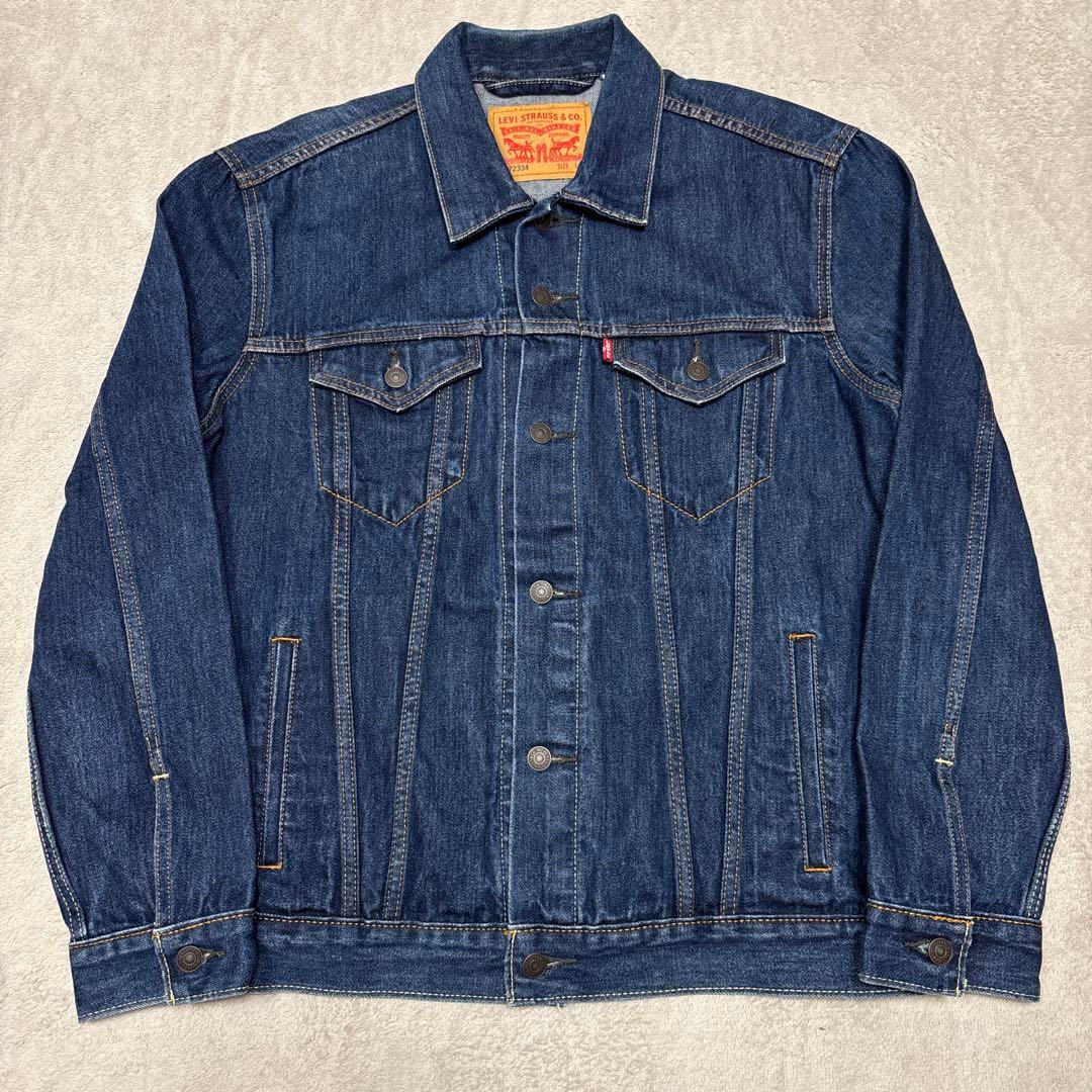 極美品✨L リーバイス 72334 デニムジャケット70506型 ポケ付き