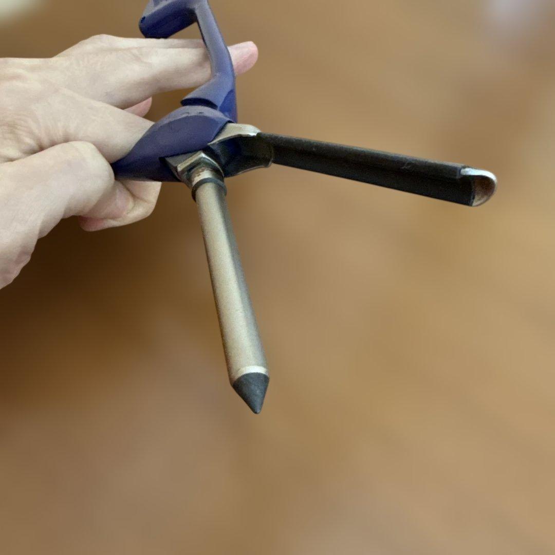 LENZ e-8φレンツアイロン　丸8ミリアイロン　理容アイロン