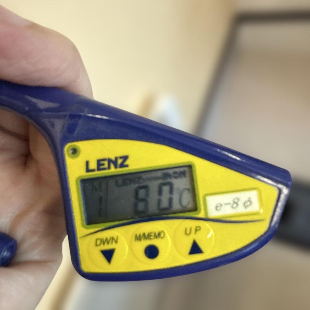 LENZ e-8φレンツアイロン　丸8ミリアイロン　理容アイロン