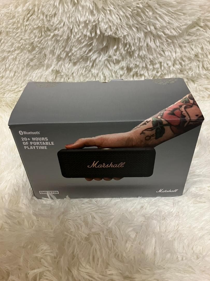 【簡易動作確認済】Marshall Emberton スピーカー ブラック