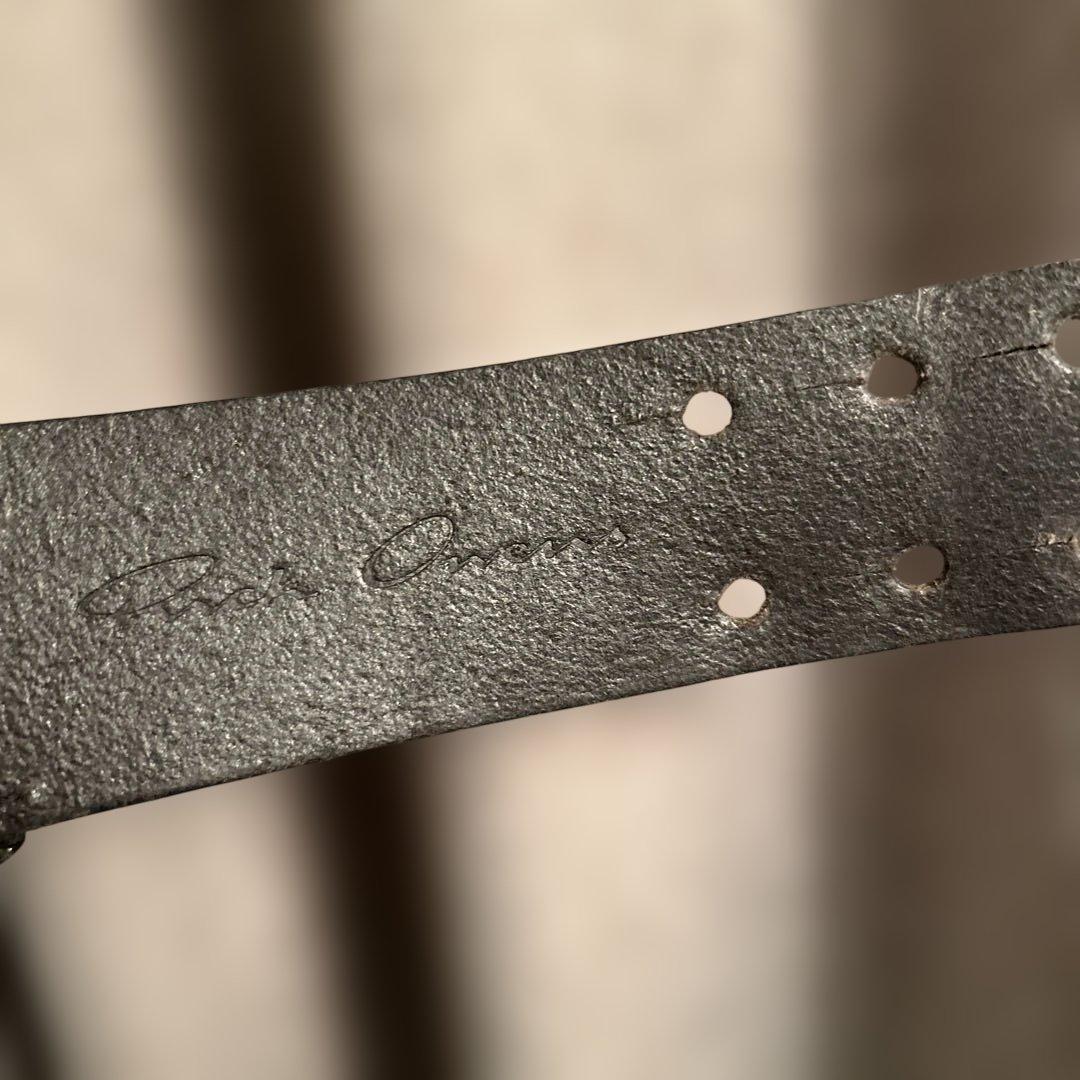 Rick Owens レザー サンバイザー