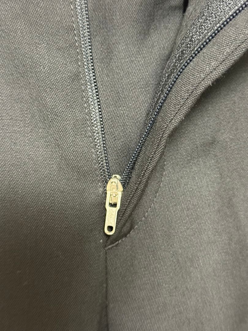 Sunflower バージンウール ストレート トラウザー　ブラック サイズ46