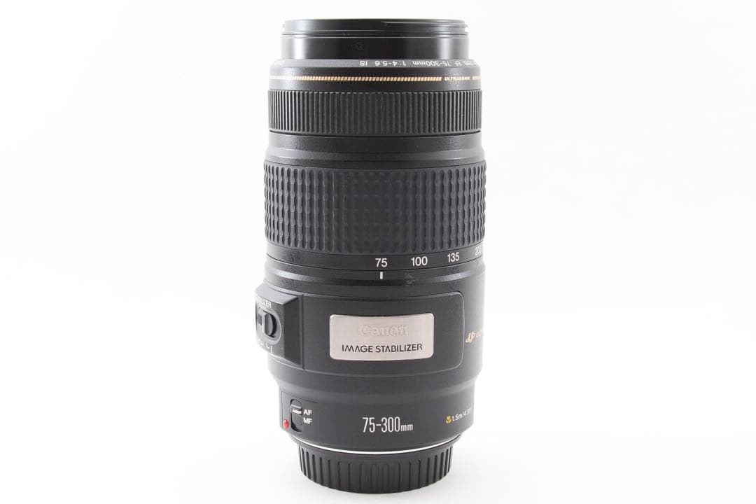 動作品　手ブレ補正レンズ Canon EF 75-300㎜ F4-5.6 IS