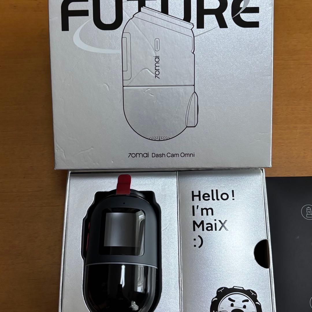 70mai Dash Cam Omni 前後左右360度撮影対応128GB
