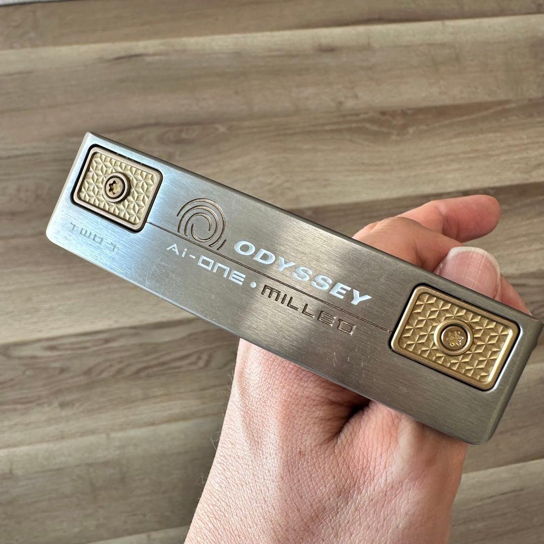 オデッセイ Ai-ONE MILLED #2T 34インチ 右 シルバー 極美品