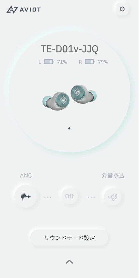 【訳あり】AVIOT JACKJEANNE イヤホン TE-D01v-JJQ