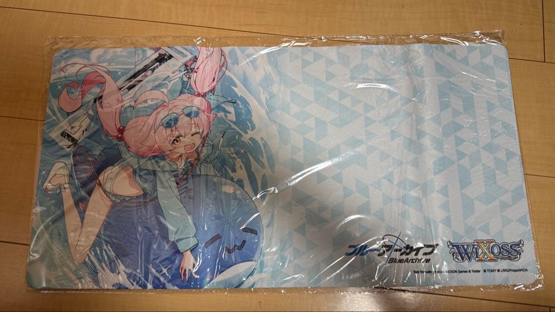 ウィクロス　ブルーアーカイブ交流会　水着ホシノ　プレイマット WIXOSS