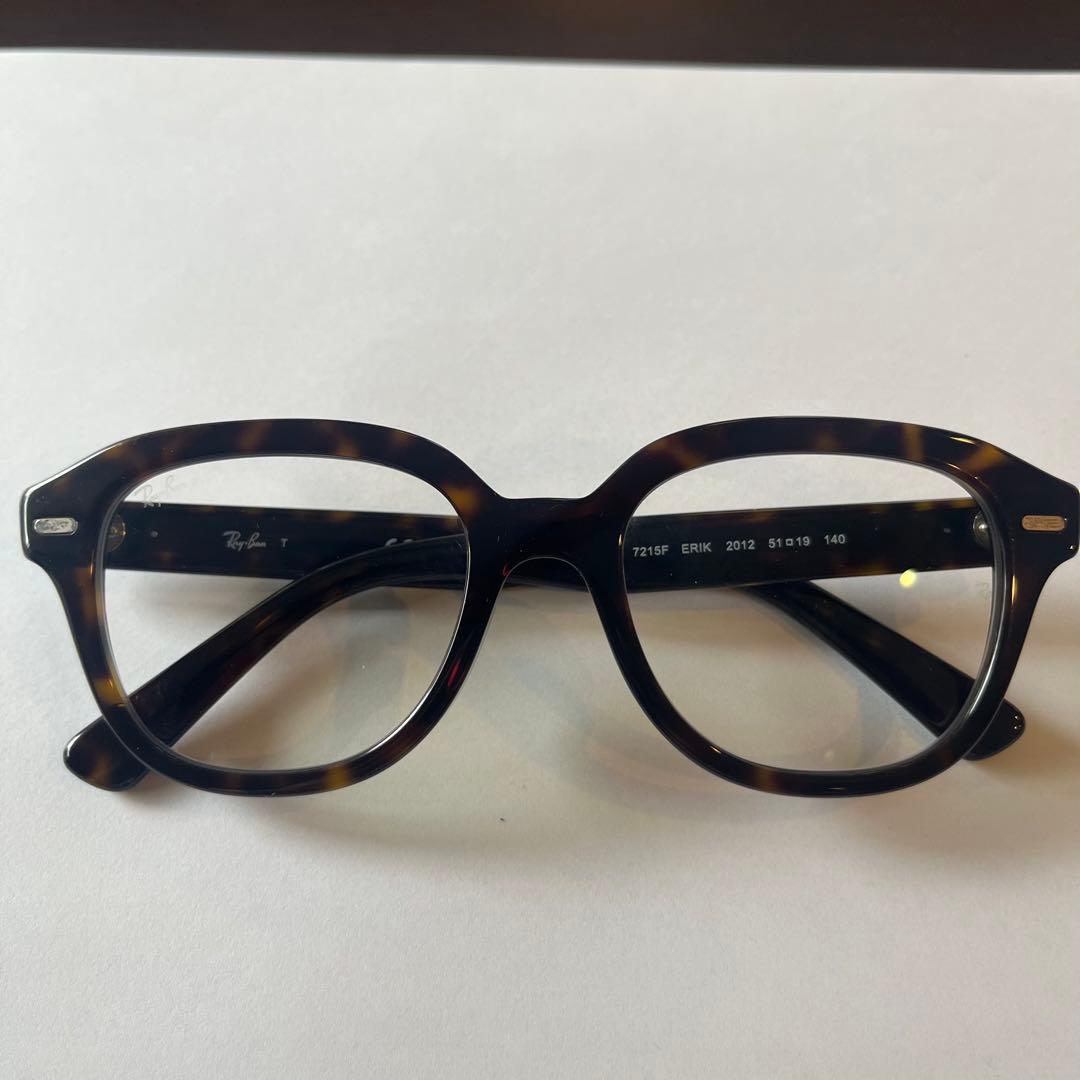 たかひろ様　Ray Ban 伊達メガネ ブラウン 51◻︎19