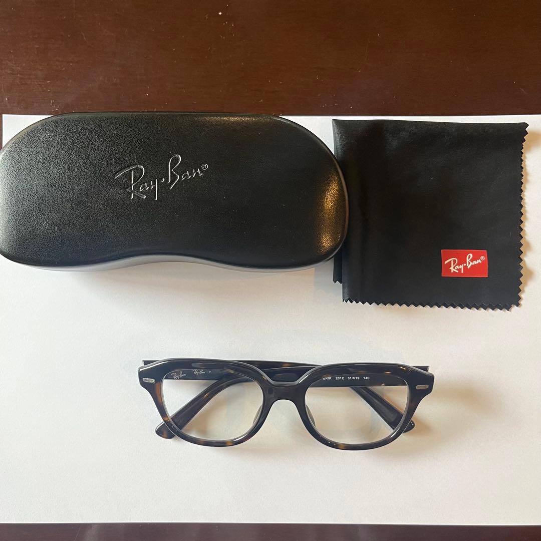 たかひろ様　Ray Ban 伊達メガネ ブラウン 51◻︎19