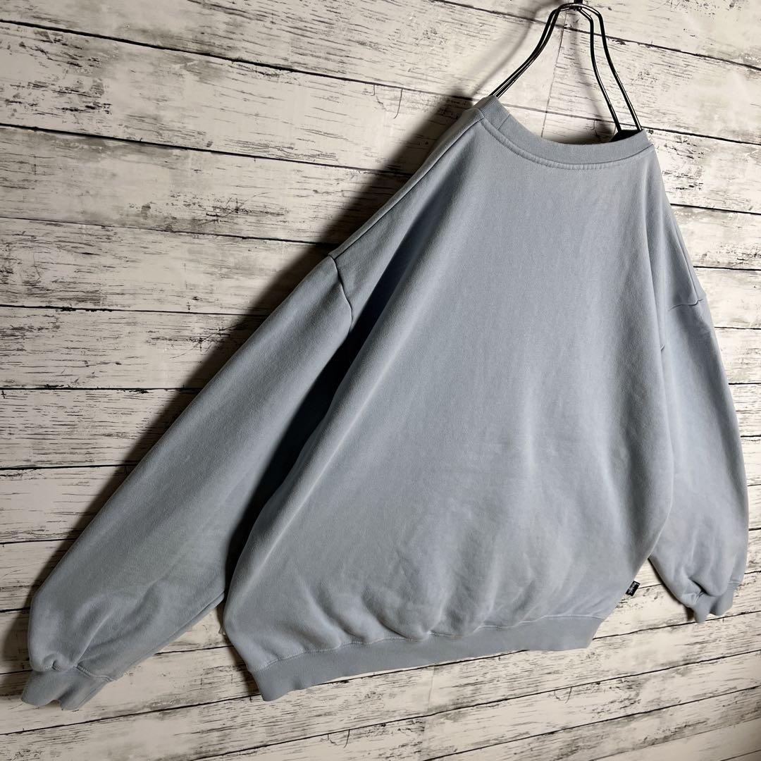 STUSSY◎オーストラリア ストックロゴ 刺繍 スウェット D321