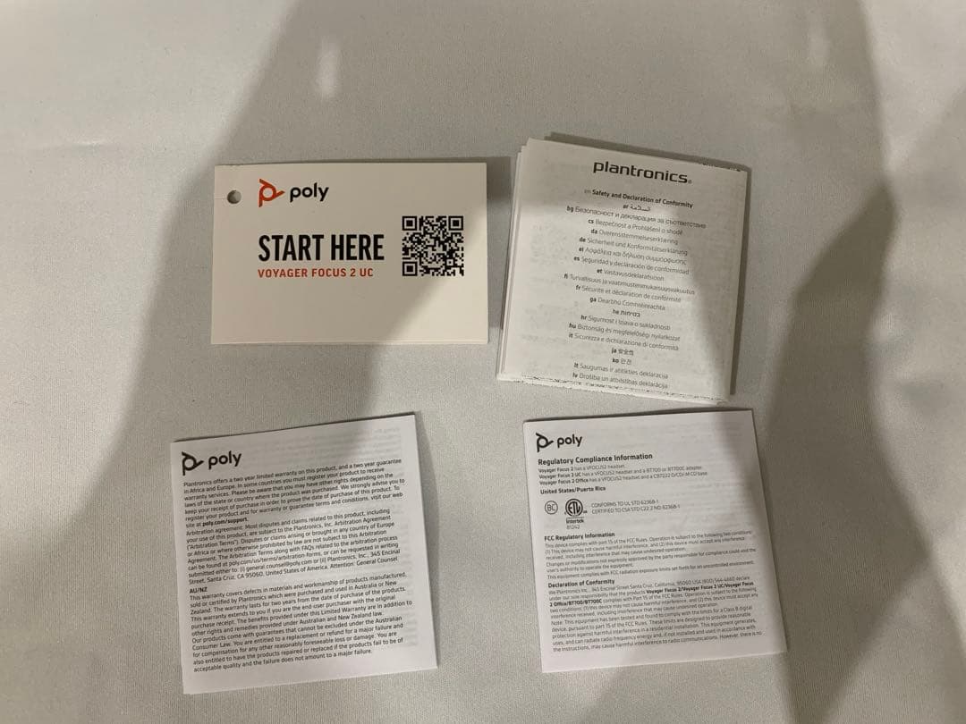 poly VOYAGER FOCUS 2 ヘッドセット