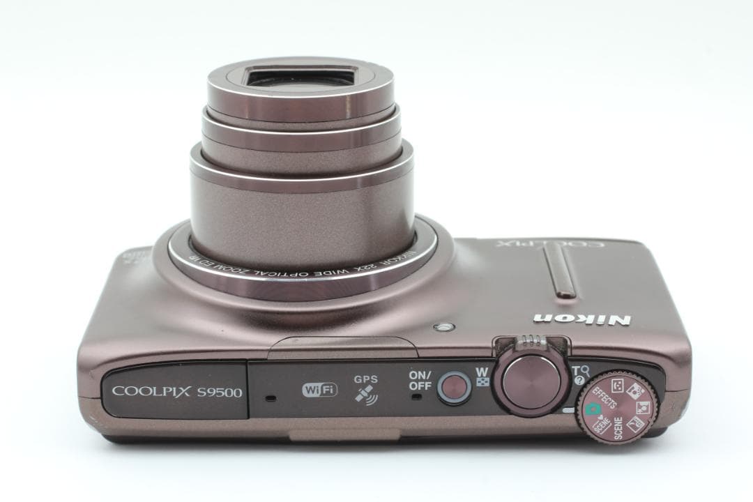 Nikon COOLPIX S9500 ブラウン コンパクトデジタルカメラ