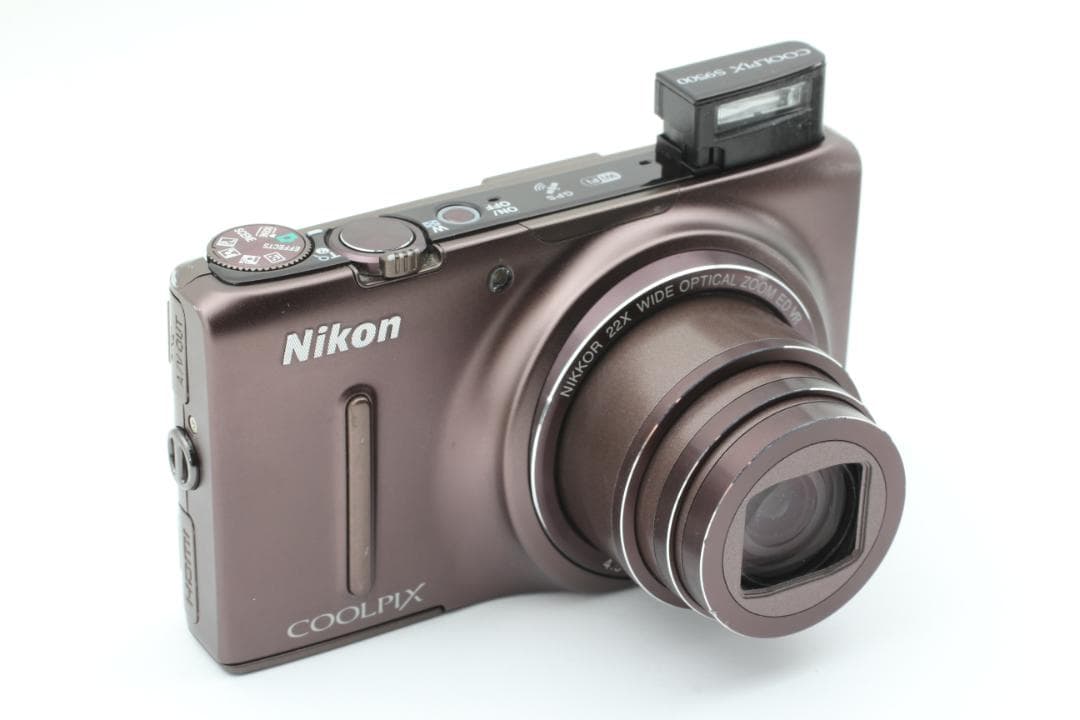 Nikon COOLPIX S9500 ブラウン コンパクトデジタルカメラ