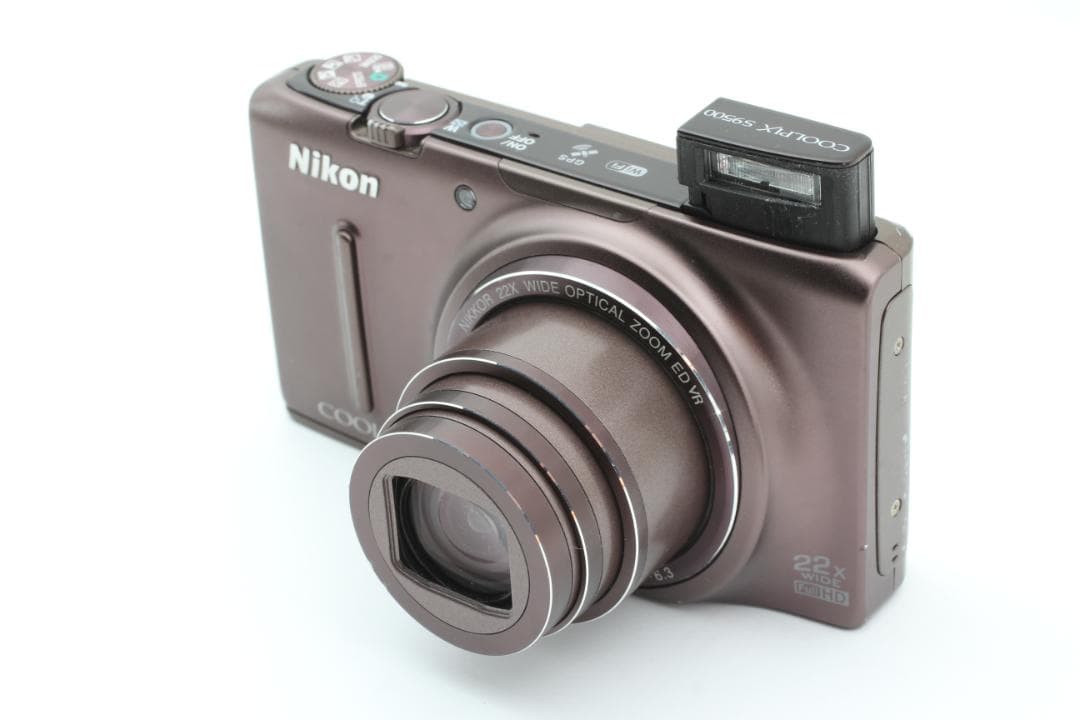 Nikon COOLPIX S9500 ブラウン コンパクトデジタルカメラ