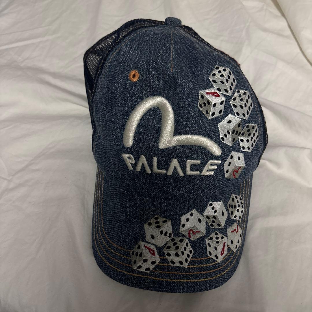 PALACE EVISU デニムメッシュキャップ