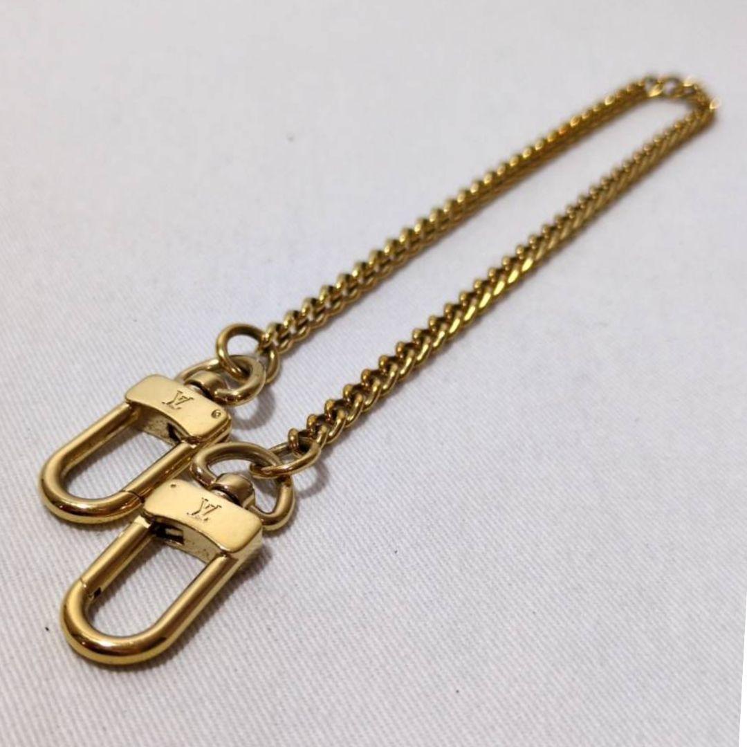 良品　LOUIS VUITTON　ルイヴィトン　ゴールド　ウォレットチェーン