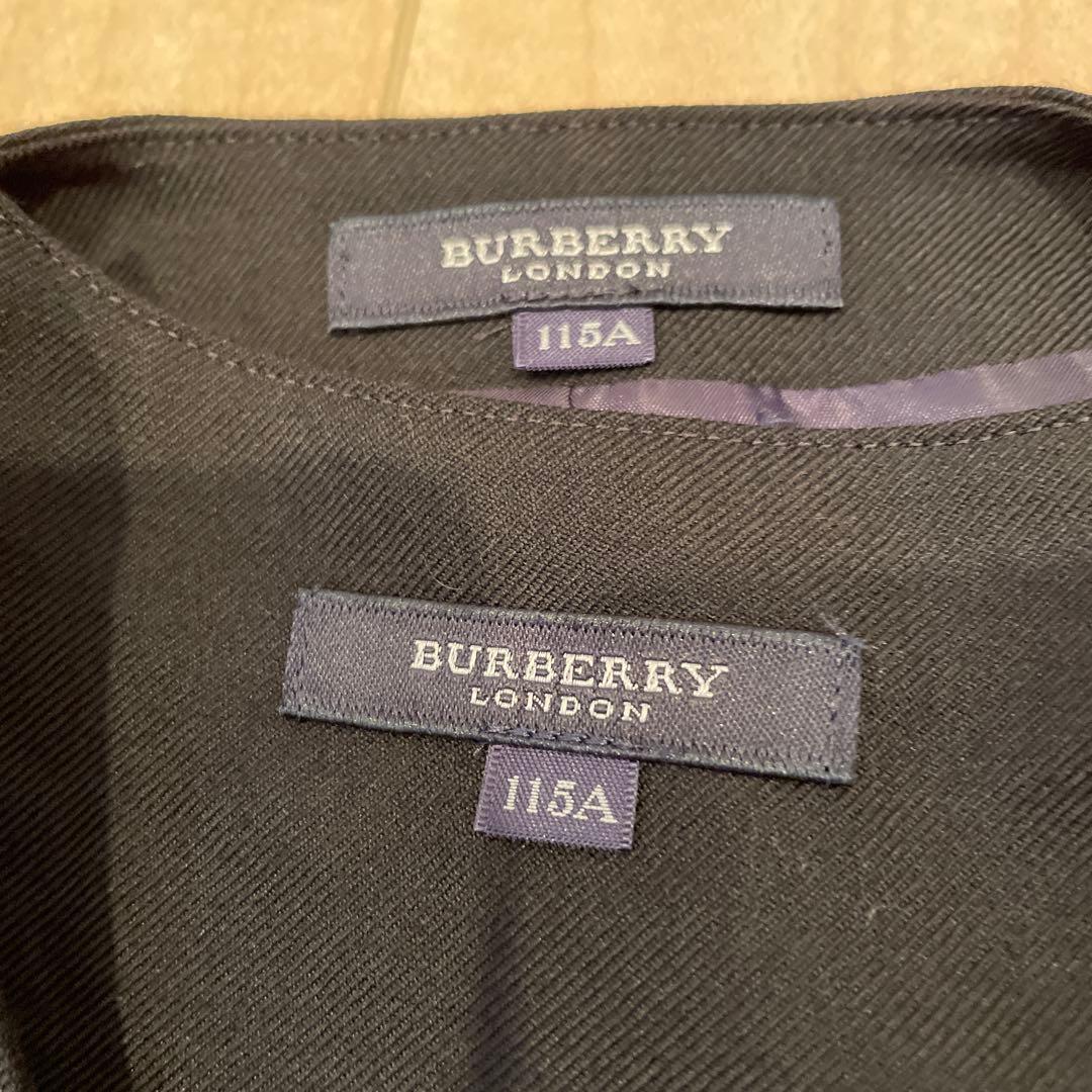 バーバリー　女児お受験セット　115センチサイズ