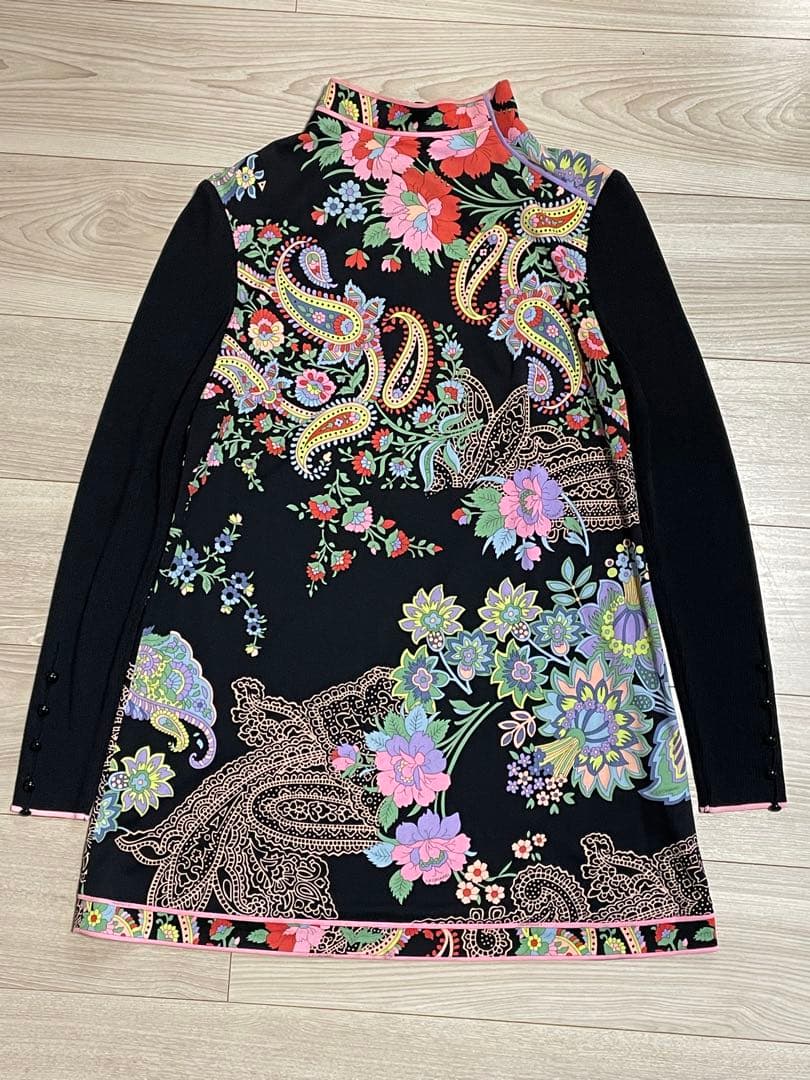 L*a様 レオナール LEONARD 袖ニット トップス 長袖