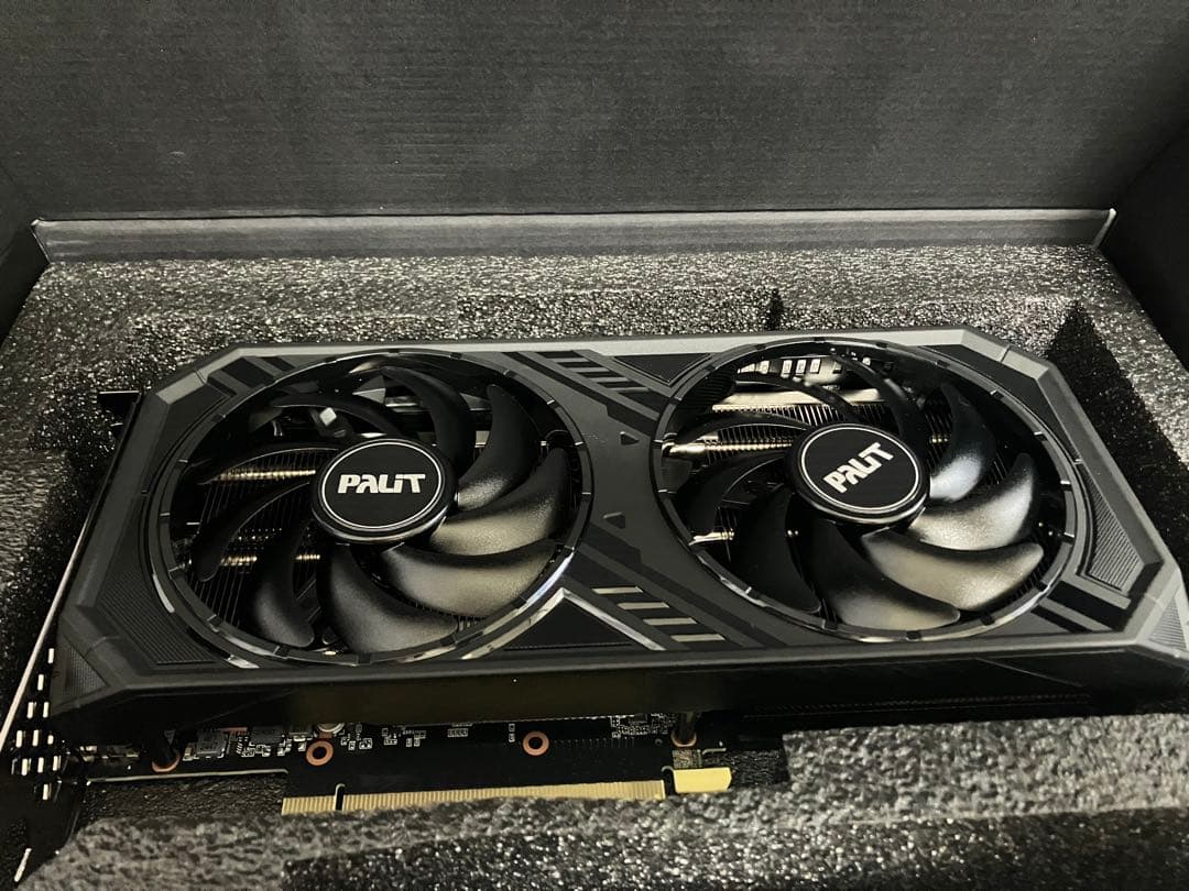 グラフィックボード・グラボ・ビデオカード PALIT GeForce RTX 4060 Ti 8GB DUAL