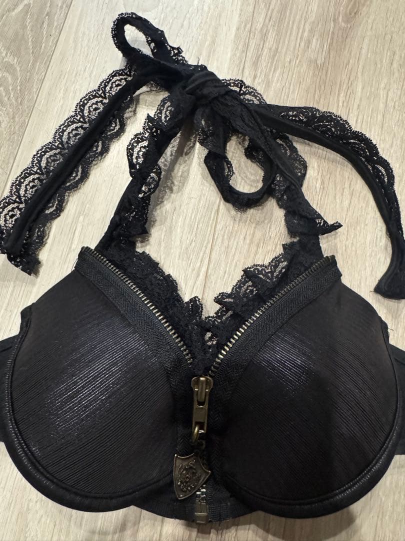 激レア！希少！d.i.a. 黒 レース付きビスチェ