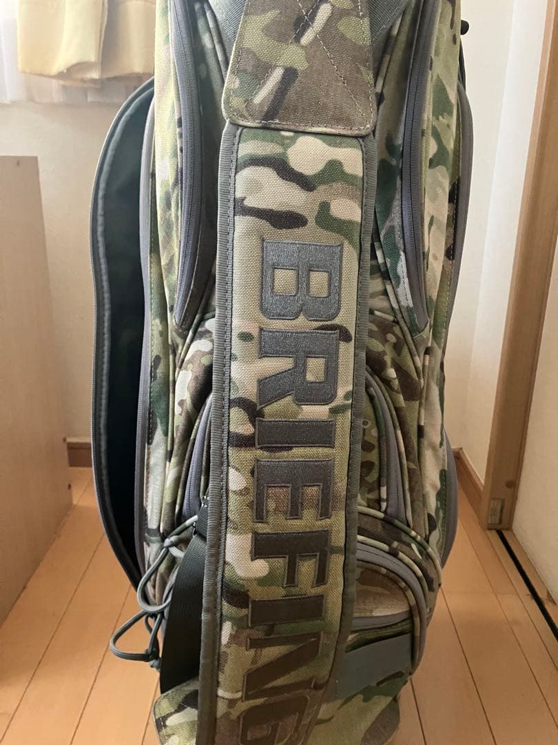 限定品BRIEFING カモフラキャディバッグCR-5#01 (送料無料)