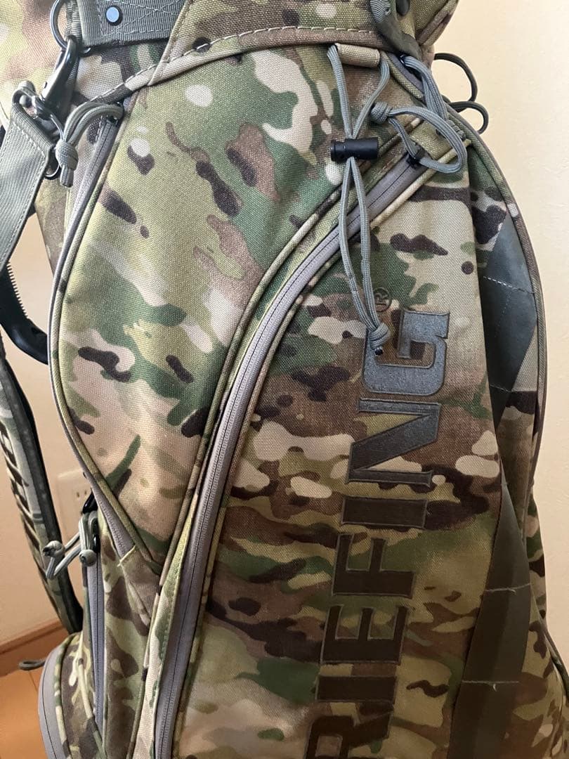 限定品BRIEFING カモフラキャディバッグCR-5#01 (送料無料)