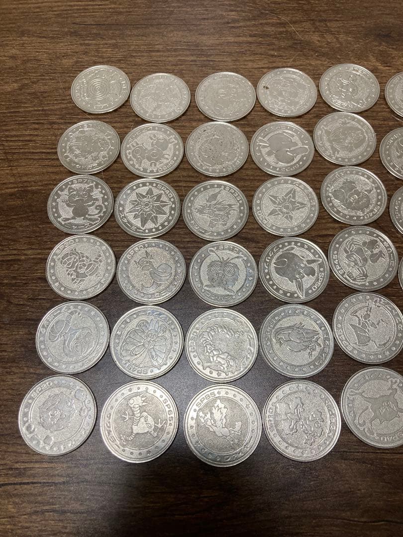 53枚　ポケモン　メタル　バトル　メダル　レトロ