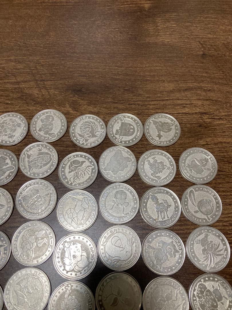 53枚　ポケモン　メタル　バトル　メダル　レトロ