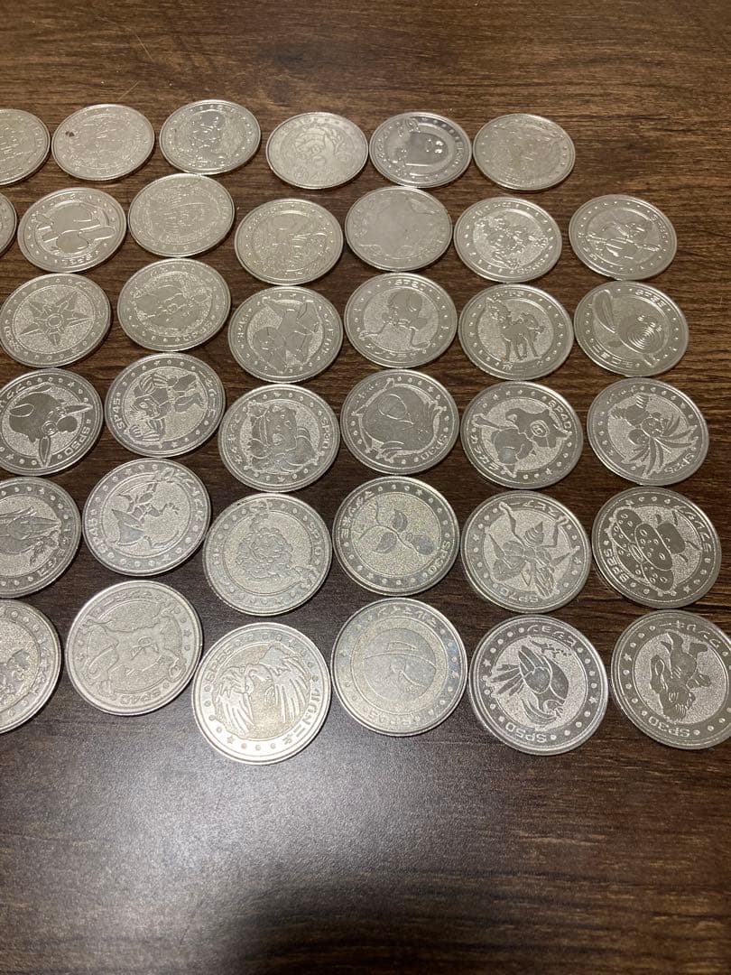 53枚　ポケモン　メタル　バトル　メダル　レトロ