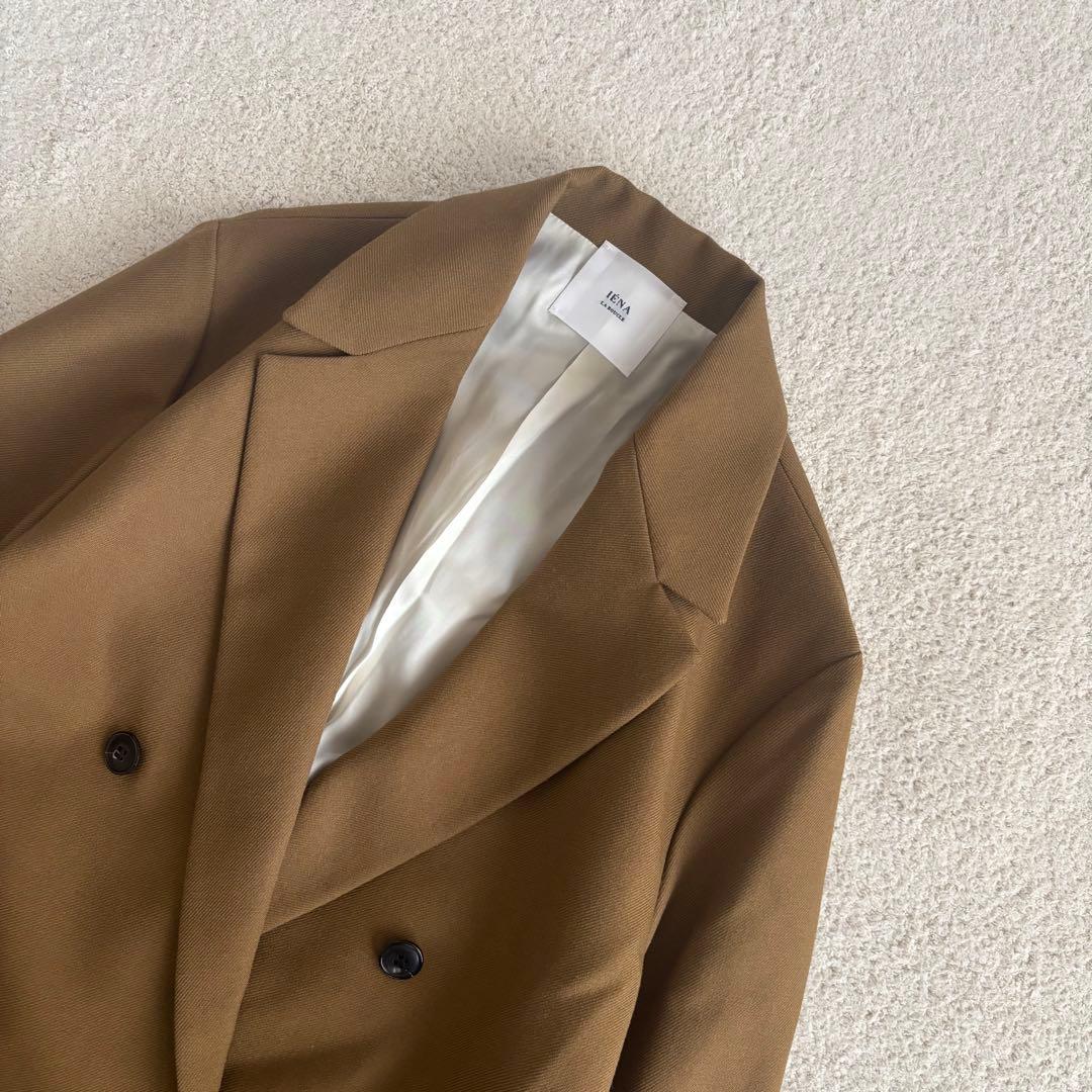 IENA LA BOUCLE 強撚サージテーラードジャケット　24AW