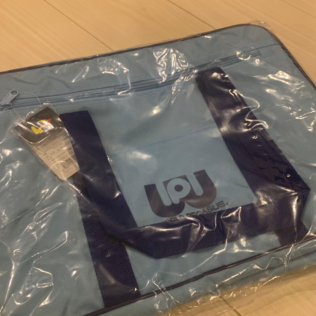 【新品未開封】ワールドペガサス　スクバ　水色 旧ワッペ