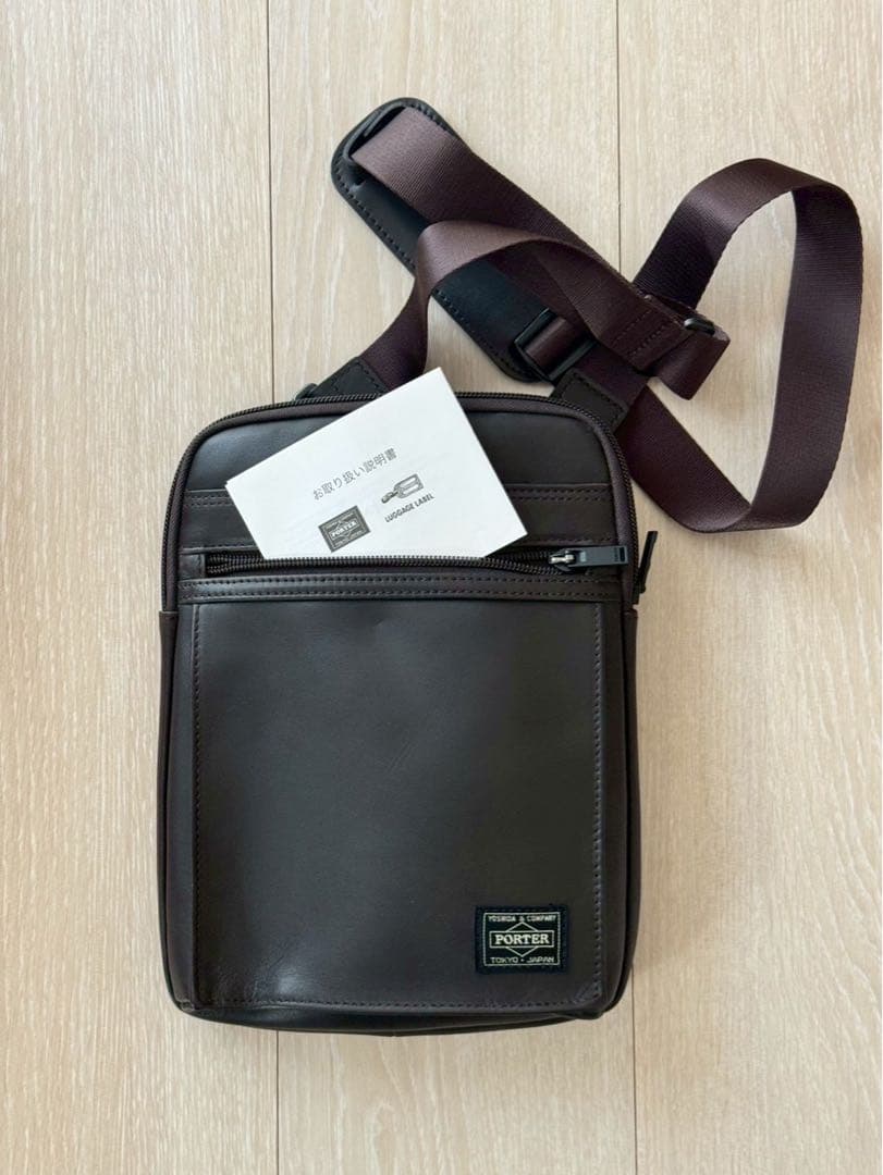 ポーター アメイズ AMAZE ショルダーバッグ ブラウン