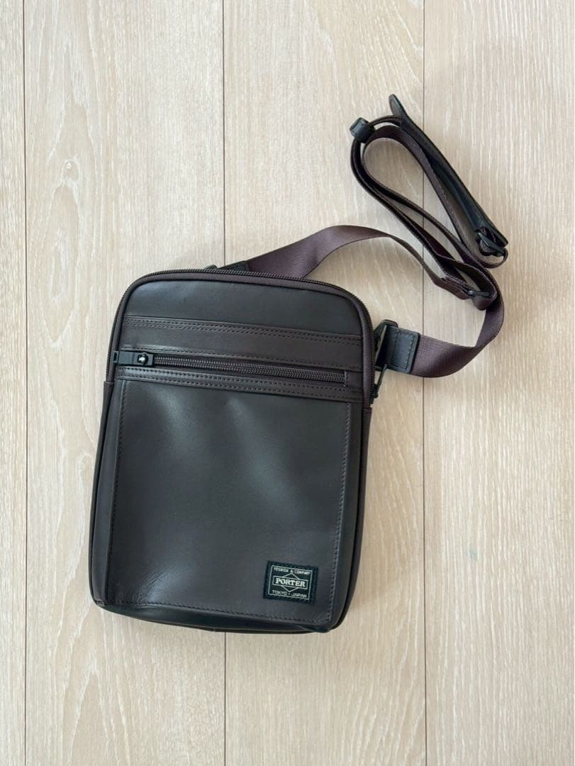 ポーター アメイズ AMAZE ショルダーバッグ ブラウン