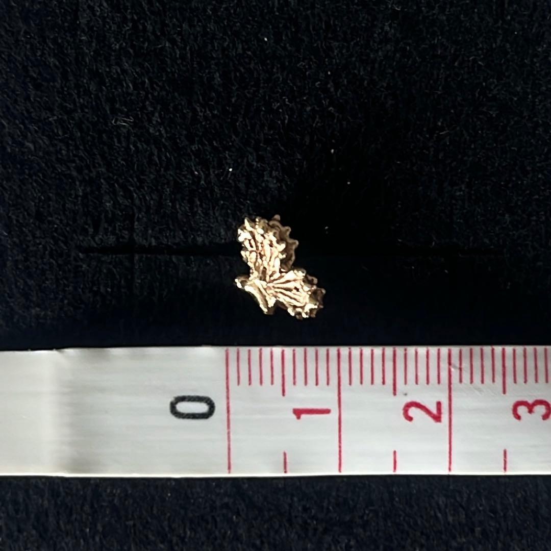 アトリエカオル 蝶 バタフライ ピアス K10 片耳用　KAORU