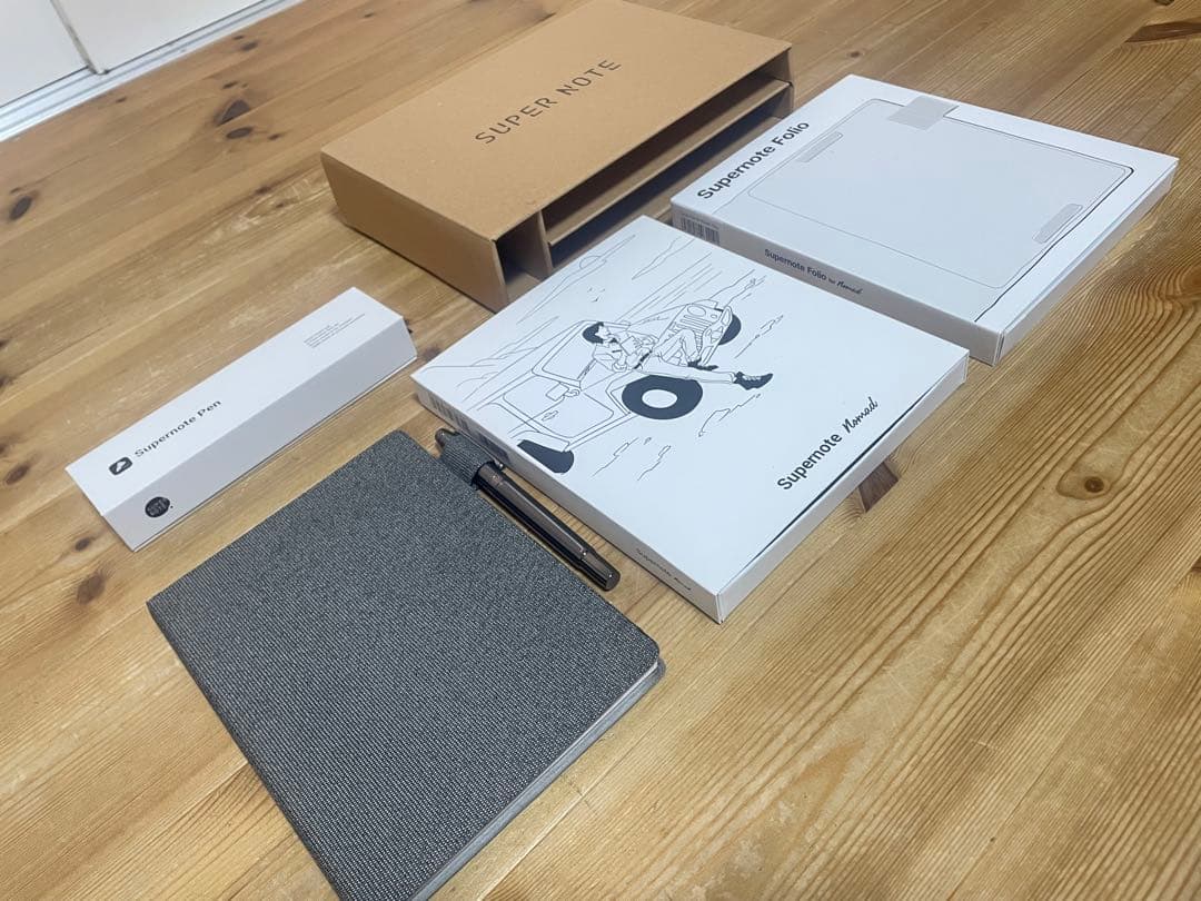 Supernote Nomad ＋スタイラスペン サムライ（合金めっき）