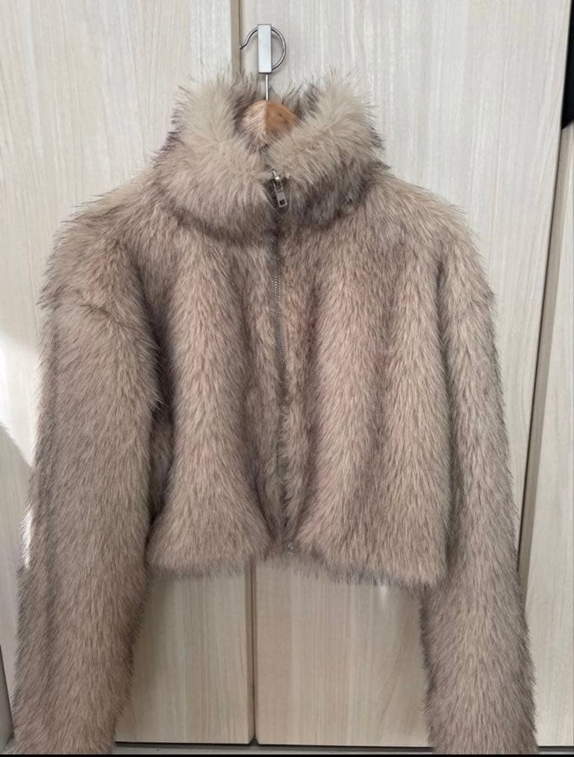 RAY CASSIN / レイカズン ダブルジップファーブルゾン　Sサイズ