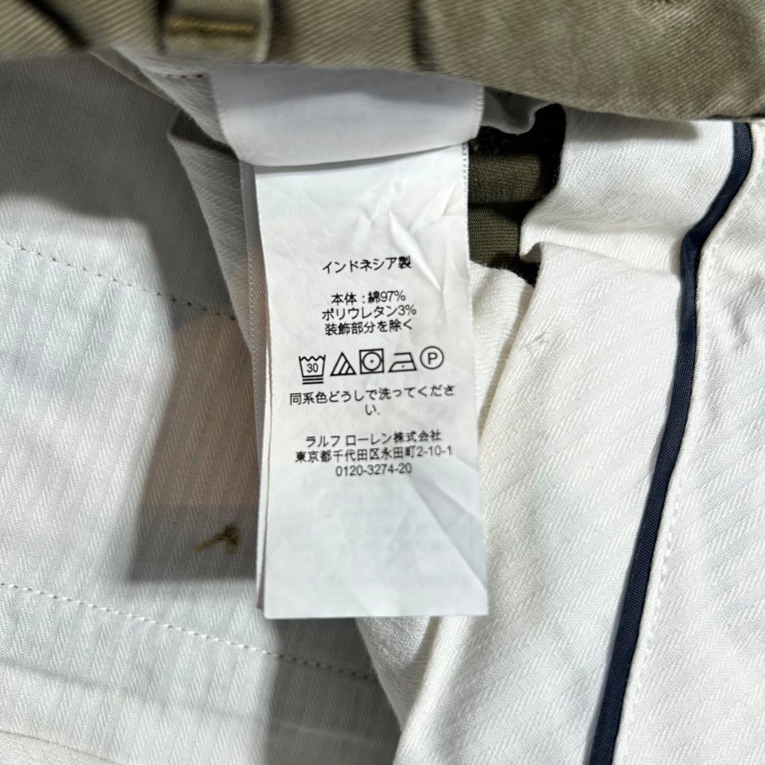 新品【PoloRalphLauren】ラルフローレンストレッチスリムフィットチノ
