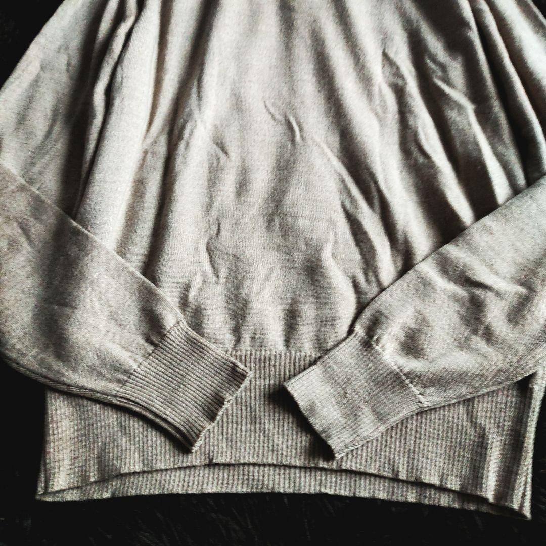 ジョンスメドレー セーター タートルネック ウール Lサイズ ハイゲージ 英国製