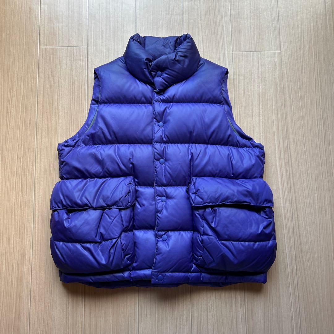 【巾着付属】DAIWA PIER39 テックバックパッカーダウンベスト　パープル