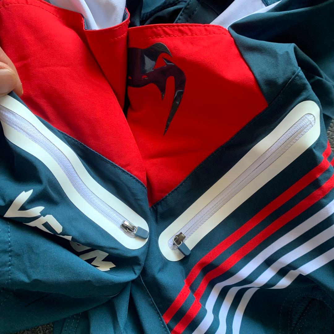 VENUM ヴェヌム ヴェナム サーフパンツ カーゴパンツ 紺×赤 Mサイズ相当