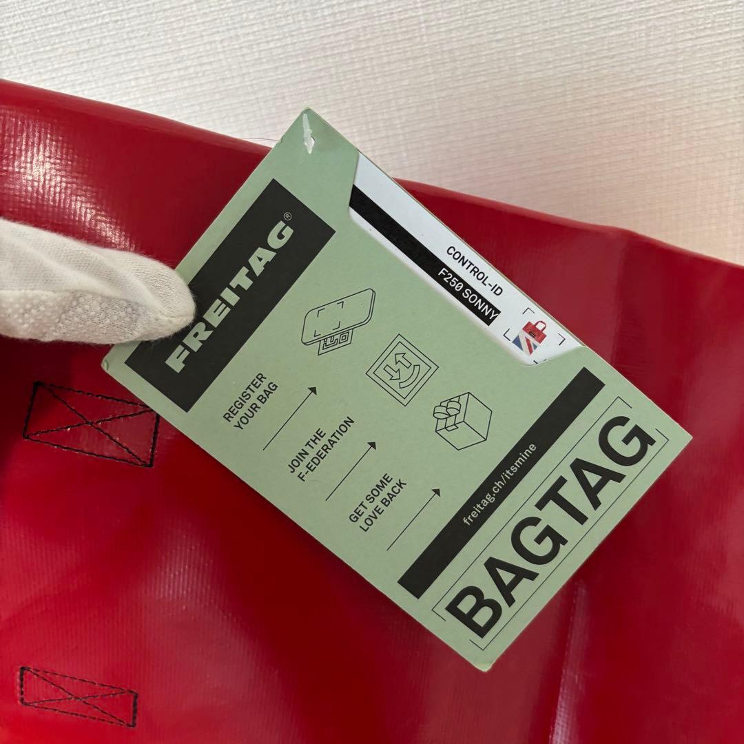 10137 FREITAG SONNY ユニオンジャック 赤 タグ付き