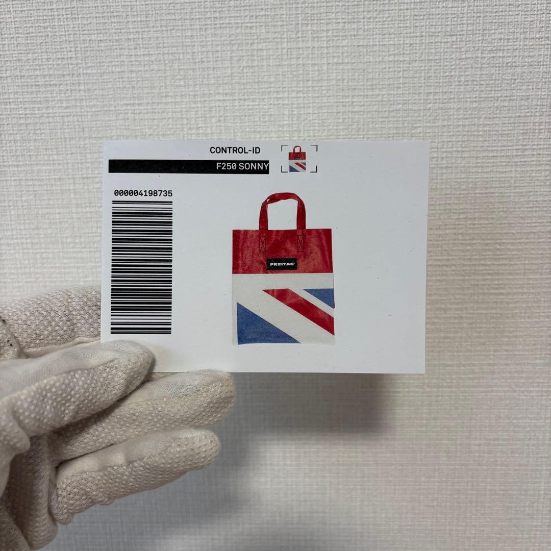 10137 FREITAG SONNY ユニオンジャック 赤 タグ付き
