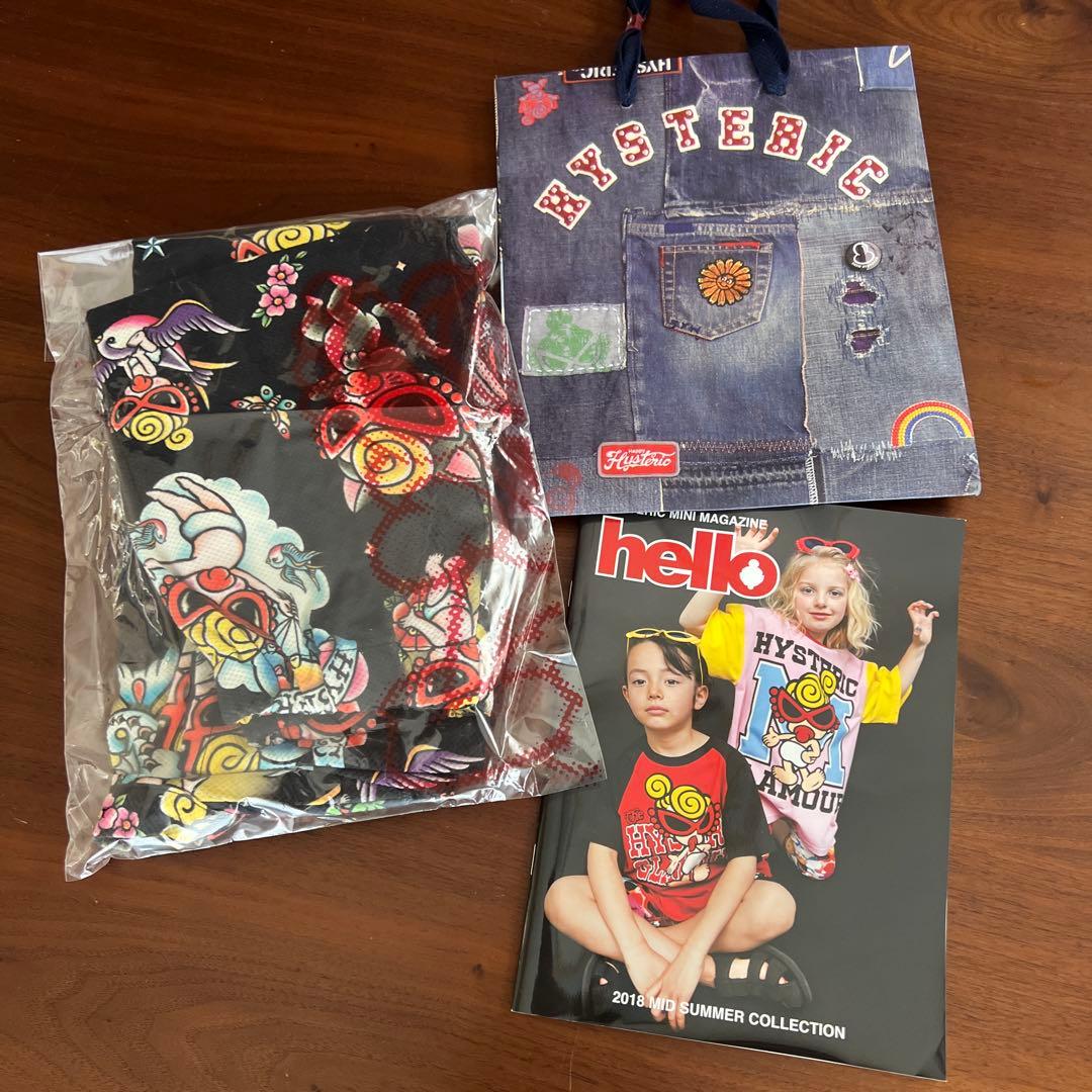 HYSTERIC MINI 甚平 カラフルキャラクター柄